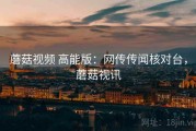 蘑菇视频 高能版：网传传闻核对台，蘑菇视讯