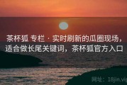茶杯狐 专栏 · 实时刷新的瓜圈现场，适合做长尾关键词，茶杯狐官方入口
