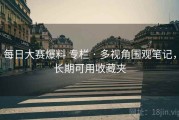 每日大赛爆料 专栏 · 多视角围观笔记，长期可用收藏夹
