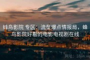 蜂鸟影院 专区：流量爆点情报局，蜂鸟影院好看的电影电视剧在线